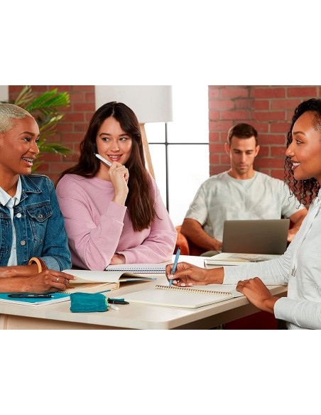 BOLIGRAFO SHARPIE FASHION RETRACTIL TINTA GEL AZ. 0,7MM AZ. HIELO BL.