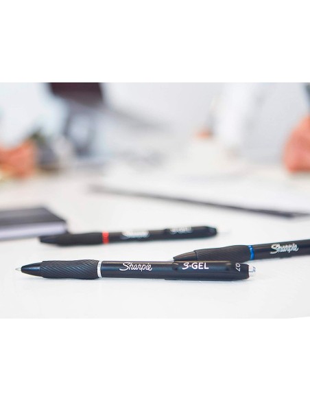 BOLIGRAFO SHARPIE RETRACTIL TINTA GEL 0,7MM AZ.