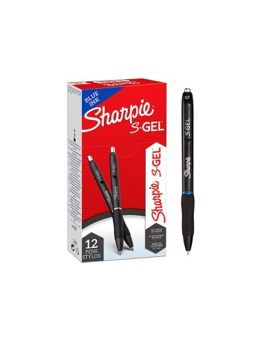 BOLIGRAFO SHARPIE RETRACTIL TINTA GEL 0,7MM AZ.