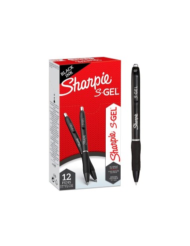 BOLIGRAFO SHARPIE RETRACTIL TINTA GEL 0,7MM NG.