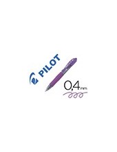 BOLIGRAFO PILOT G-2 VIO.TINTA GEL RETRACTIL SUJECION CAUCHO 2