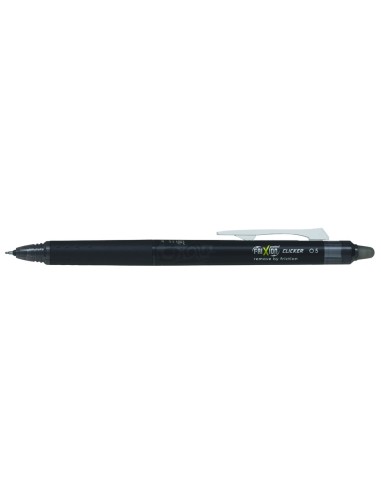 BOLIGRAFO PILOT FRIXION POINT CLICKER BORRABLE 0,5MM NG.