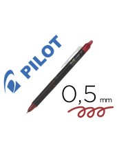 BOLIGRAFO PILOT FRIXION POINT CLICKER BORRABLE 0,5MM RJ.