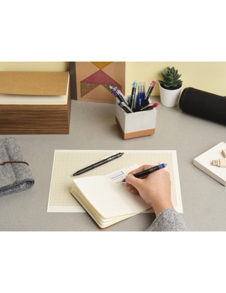 BOLIGRAFO PILOT FRIXION POINT CLICKER BORRABLE 0,5MM RJ.