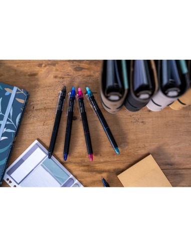 BOLIGRAFO PILOT FRIXION POINT CLICKER BORRABLE 0,5MM AZ.