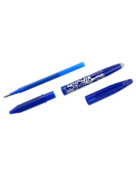 BOLIGRAFO PILOT FRIXION BALL BORRABLE 0,7MM PUNTA MEDIA AZ. BLISTER