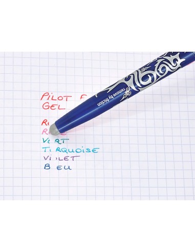 BOLIGRAFO PILOT FRIXION BALL BORRABLE 0,7MM PUNTA MEDIA AZ. BLISTER