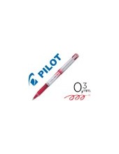ROTULADOR PILOT ROLLER V-BALL GRIP ROJO 05 MM 2