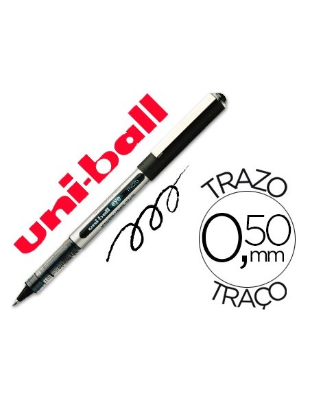ROTULADOR UNI-BALL ROLLER UB-150 MICRO EYE NEGRO 0,5 MM UD.