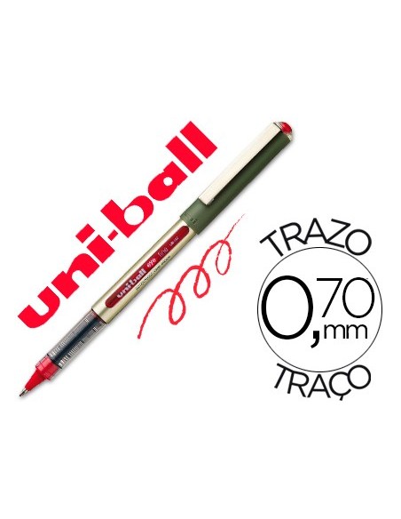 ROTULADOR UNI-BALL ROLLER UB-157 ROJO 0,7 MM UD.