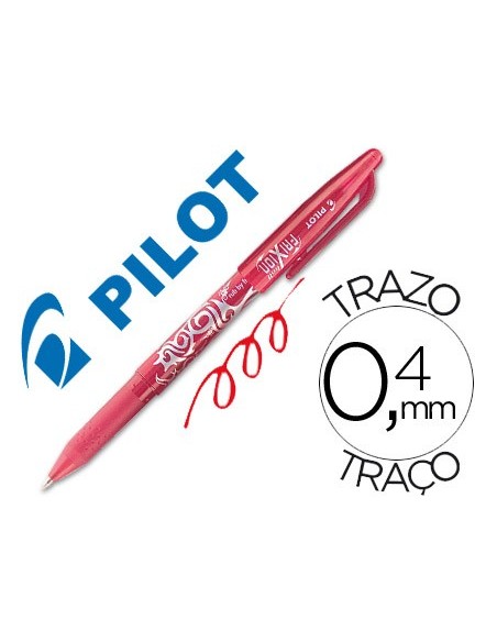 ROTULADOR PILOT FRIXION ROJO
