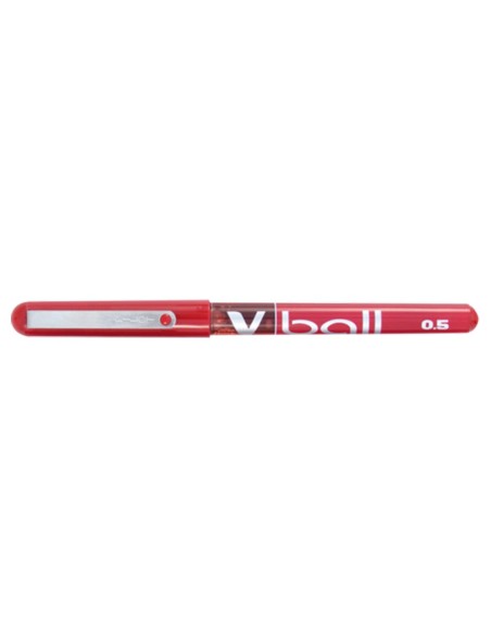 ROTULADOR PILOT ROLLER V-BALL ROJO 0.5 MM