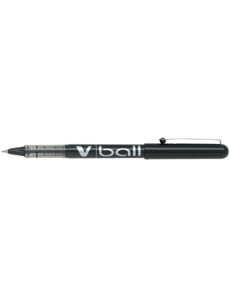 ROTULADOR PILOT ROLLER V-BALL NEGRO 0.5 MM