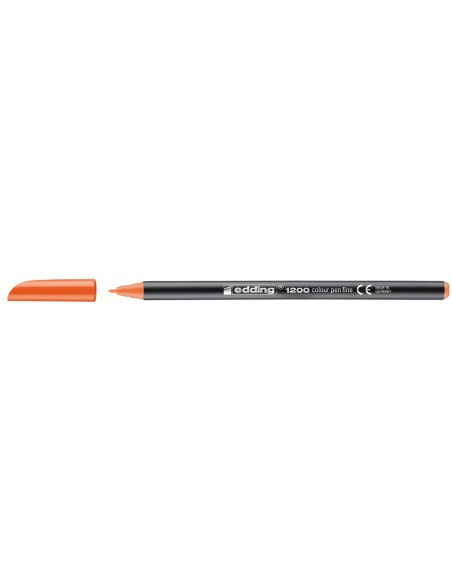 ROTULADOR EDDING PUNTA FIBRA 1200 NARANJA N.6 PUNTA RED.0.5 MM