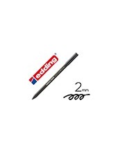 ROTULADOR EDDING PUNTA FIBRA 1300 NEGRO PUNTA RED.0.5 MM 2