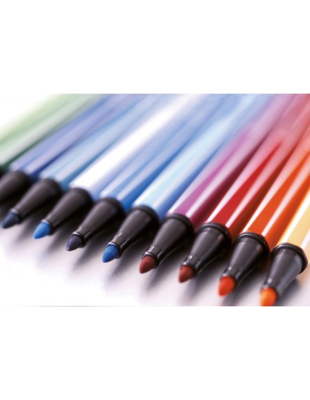 ROTULADOR STABILO ACUARELABLE PEN 68 BERMELLON PALIDO 1 MM