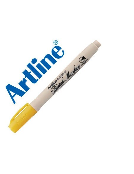 ROTULADOR ARTLINE SUPREME BRUSH BASE AGUA PUNTA TRAZO VARIABLE AM.