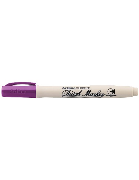 ROTULADOR ARTLINE SUPREME BRUSH BASE AGUA PUNTA TRAZO VARIABLE MAG.