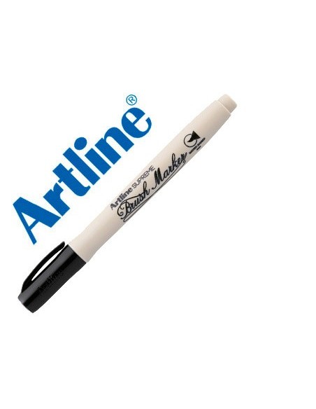 ROTULADOR ARTLINE SUPREME BRUSH BASE AGUA PUNTA TRAZO VARIABLE NG.