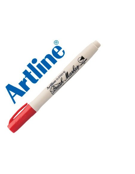 ROTULADOR ARTLINE SUPREME BRUSH BASE AGUA PUNTA TRAZO VARIABLE RJ.