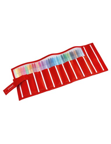 ROTULADOR STABILO PUNTA FIBRA PEN 68 ESTUCHE ROLLERSET 30 SURT.
