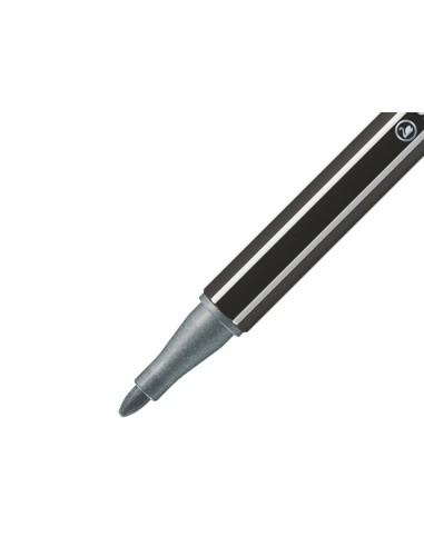 ROTULADOR STABILO ACUARELABLE PEN 68 MET.PLATA 1 MM