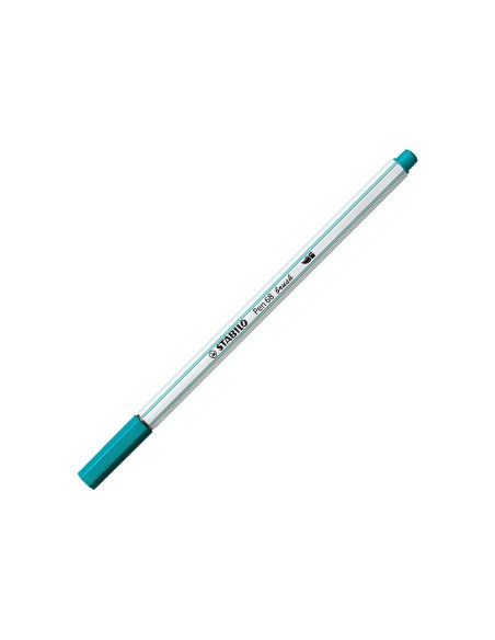 ROTULADOR STABILO ACUARELABLE PEN 68 BRUSH PUNTA PINCEL 12 UD.SURT.
