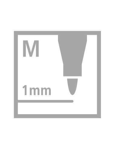 ROTULADOR STABILO FIBRA PEN 68 ARTY  ROLLERSET 25 UD.SURT.