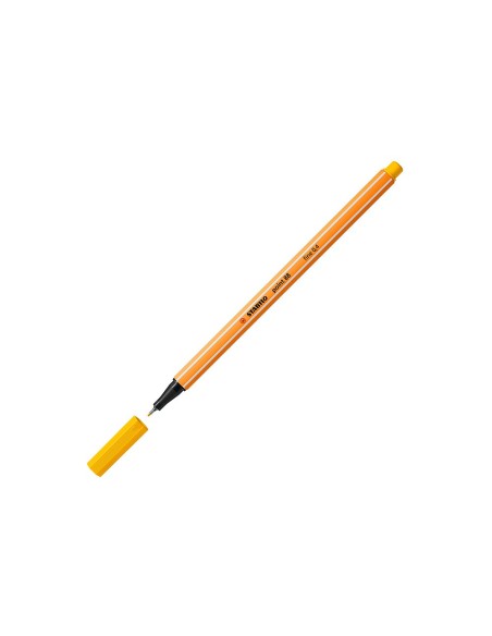 ROTULADOR STABILO PUNTA FIBRA POINT 88 AMARILLO 0,4 MM