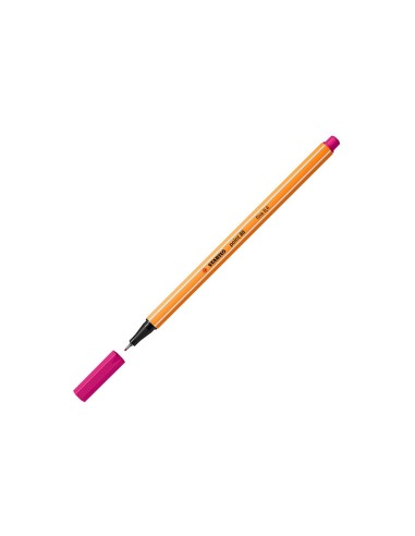 ROTULADOR STABILO PUNTA FIBRA POINT 88 ROSA 0,4 MM
