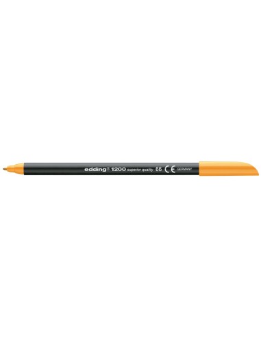 ROTULADOR EDDING PUNTA FIBRA 1200 NARANJA NEON N.66 PUNTA FIBRA 0,5 M