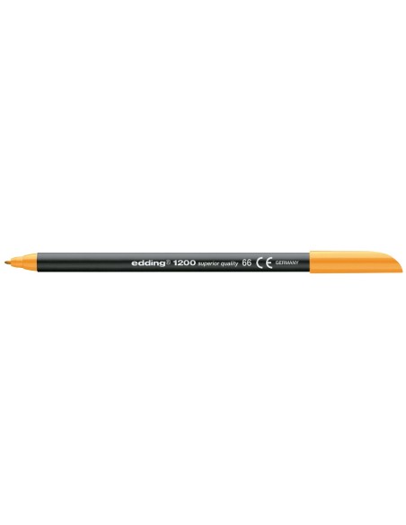 ROTULADOR EDDING PUNTA FIBRA 1200 NARANJA NEON N.66 PUNTA FIBRA 0,5 M