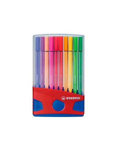 ROTULADOR STABILO PUNTA FIBRA PEN 68  PARADE ESTUCHE 20 ROTULADORES