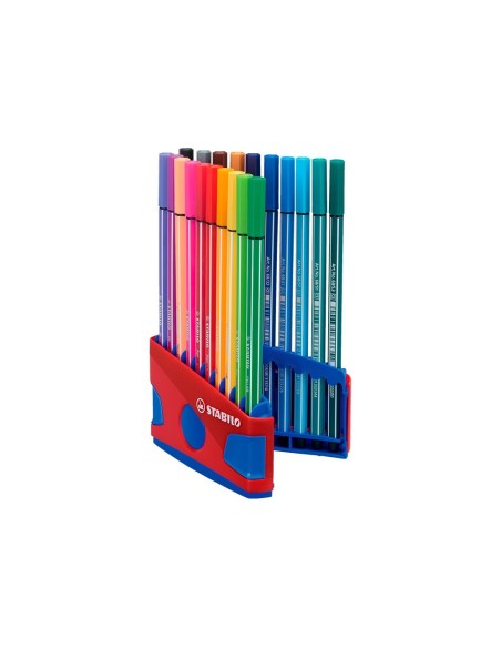 ROTULADOR STABILO PUNTA FIBRA PEN 68  PARADE ESTUCHE 20 ROTULADORES