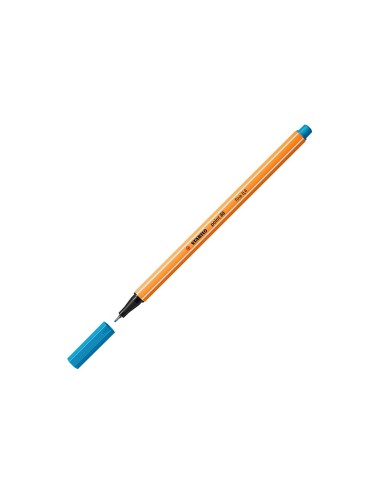 ROTULADOR STABILO PUNTA FIBRA POINT 88 AZUL CELESTE 0,4 MM