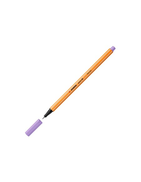 ROTULADOR STABILO PUNTA FIBRA POINT 88 LILA CLARO 0.4 MM